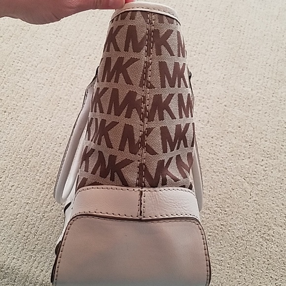 Michael Kors Canvas and Leather Tote - Picture 4 of 8